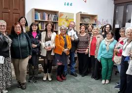 José Antonio Abella, en el Club de Lectura de Yanguas de Eresma.