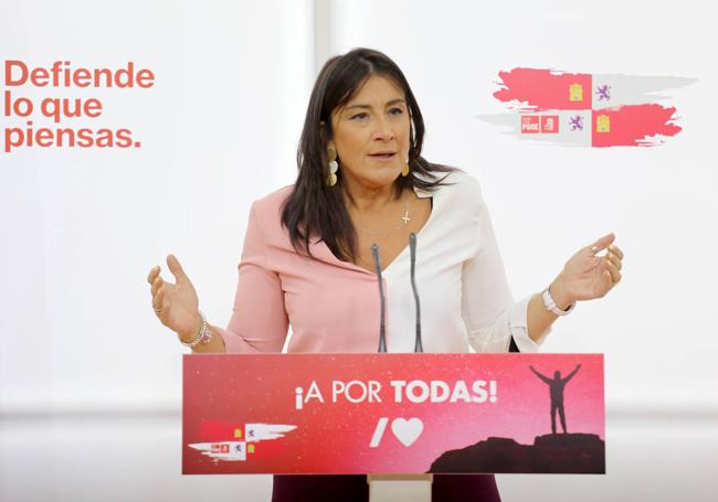 Ana Sánchez, secretaria de Organización del PSOE de Castilla y León.