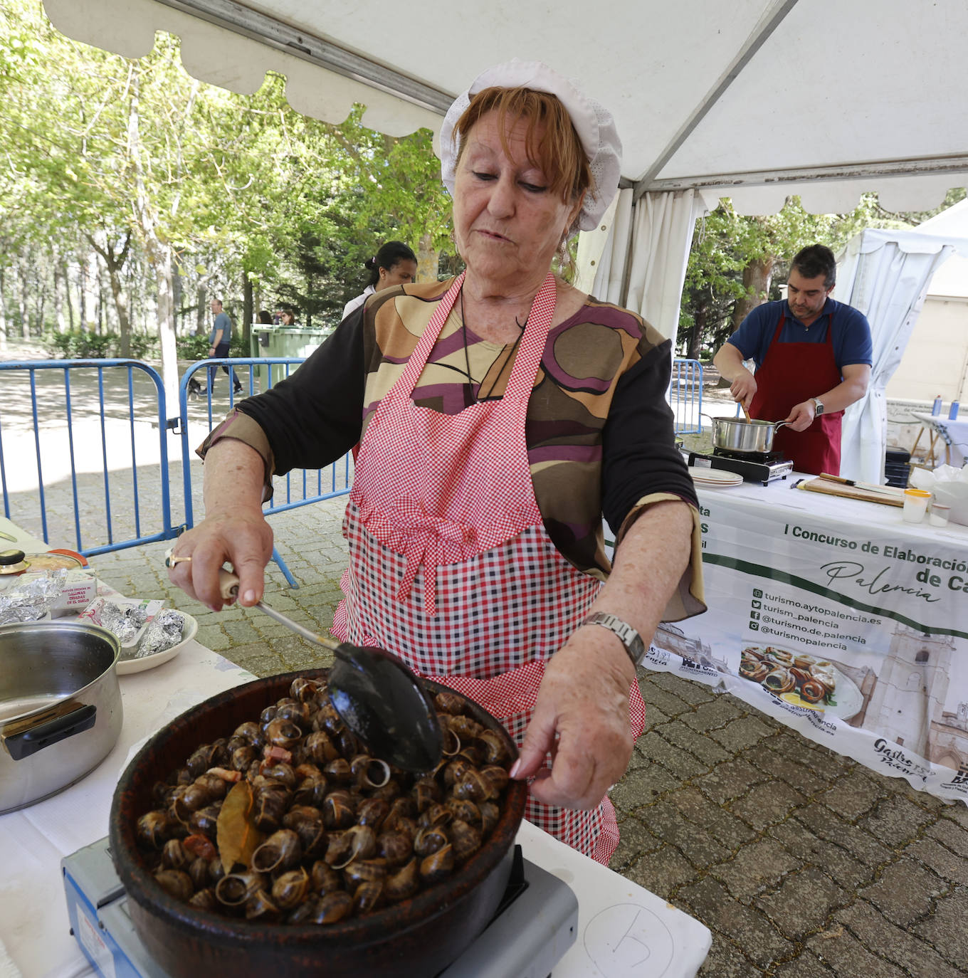 Cien kilos de caracoles en el Sotillo para festejar San Marcos