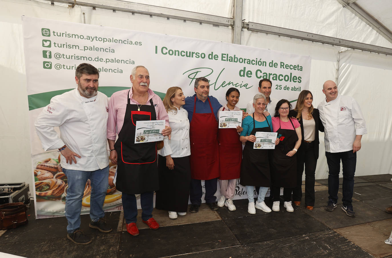 Cien kilos de caracoles en el Sotillo para festejar San Marcos