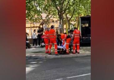 Herido el usuario de un patinete tras una colisión con un coche