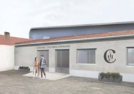 Fotografía del proyecto de la Casa de Cultura