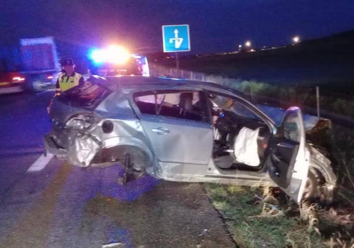 Estado en el que ha quedado el vehículo implicado en el accidente.