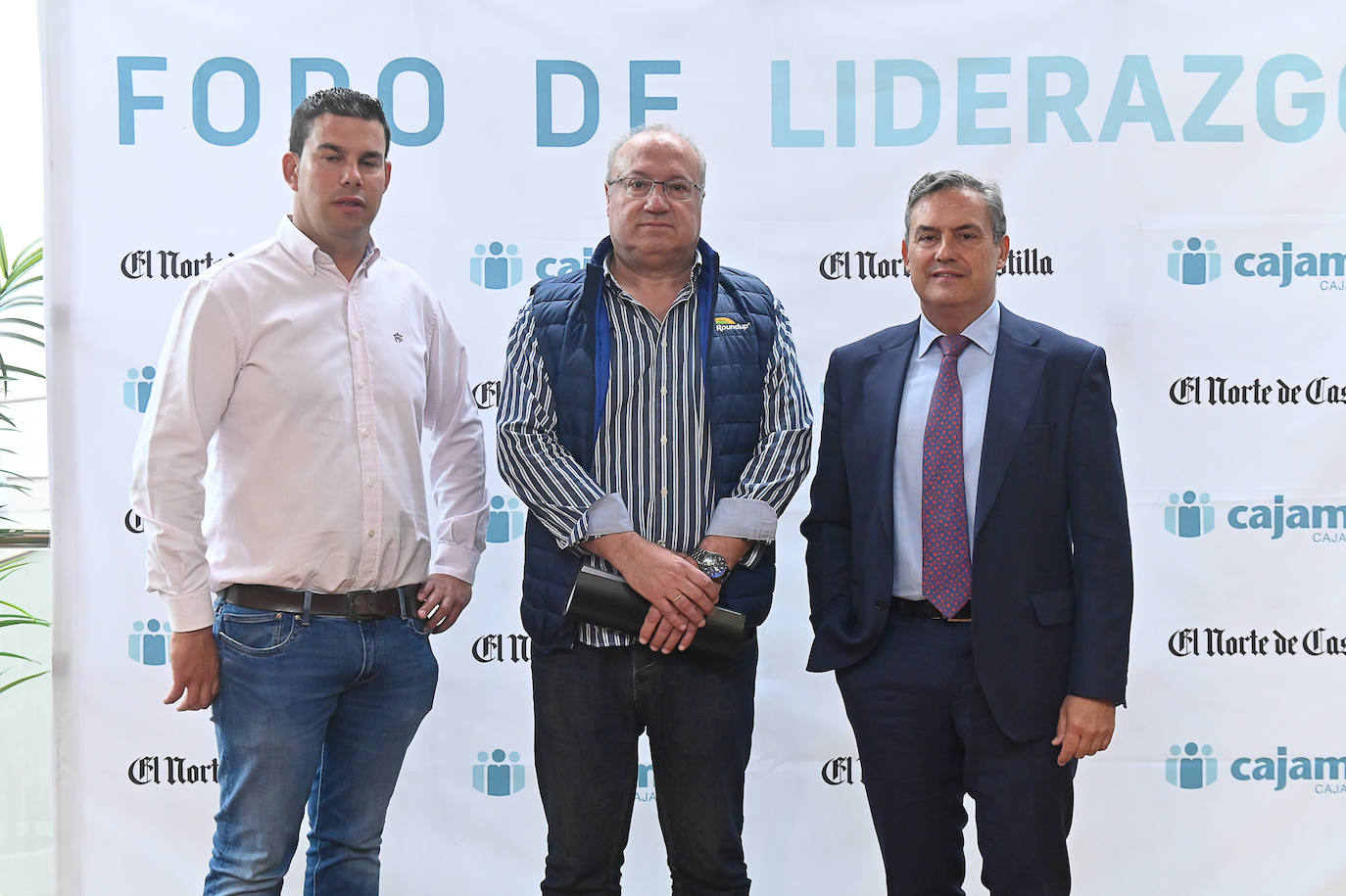 Borja Vara, Lucio Fernández y Luis Ortiz de Lanzagorta.