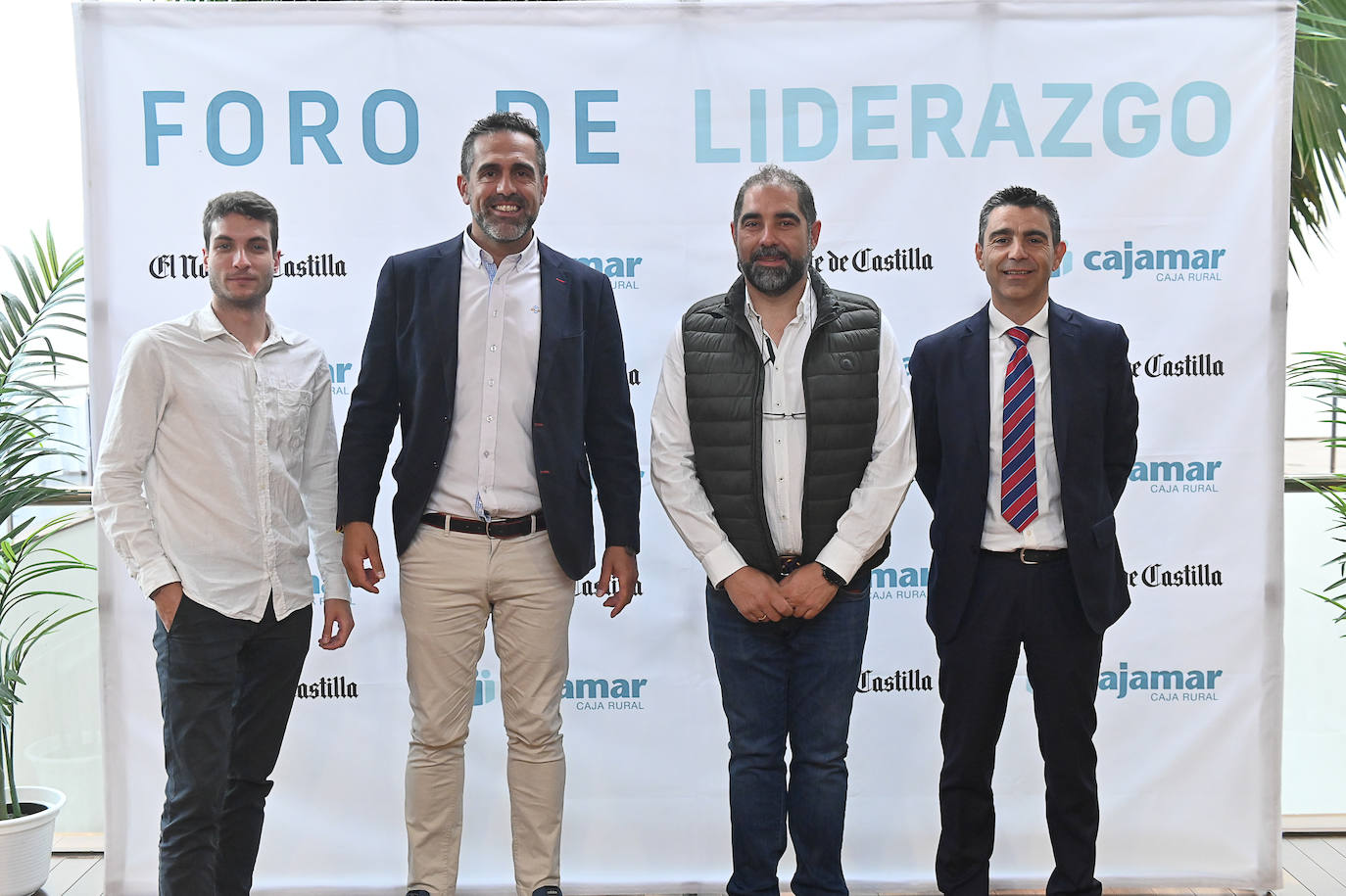 De izquierda a derecha, Félix Vidal, Ignacio García, Jesús Serrano y Jorge Pérez.