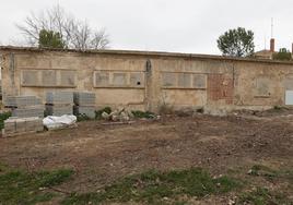 Aspecto actual del edificio de La Yutera que reformará la Diputación.