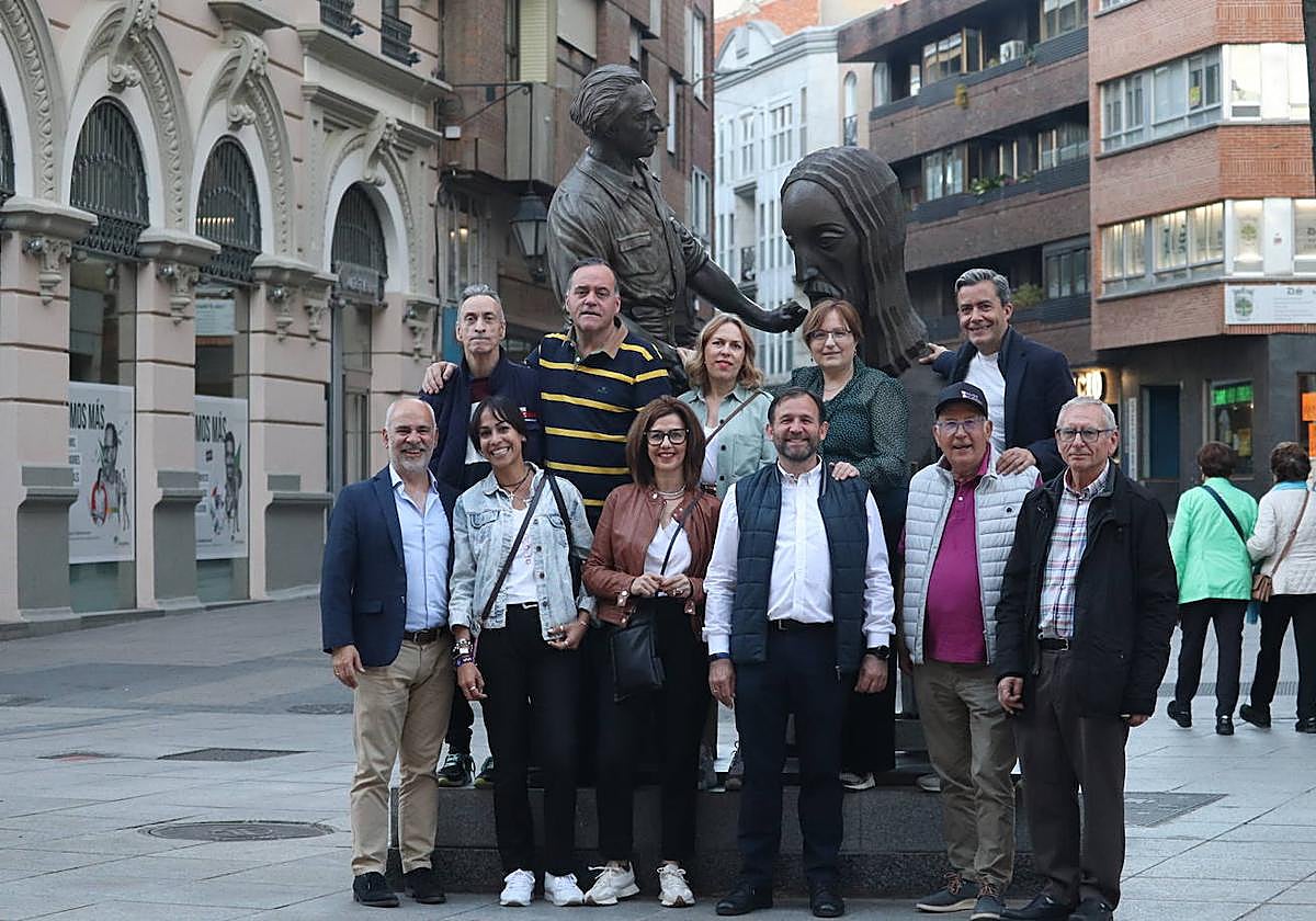 Integrantes de la plataforma política Vamos Palencia.