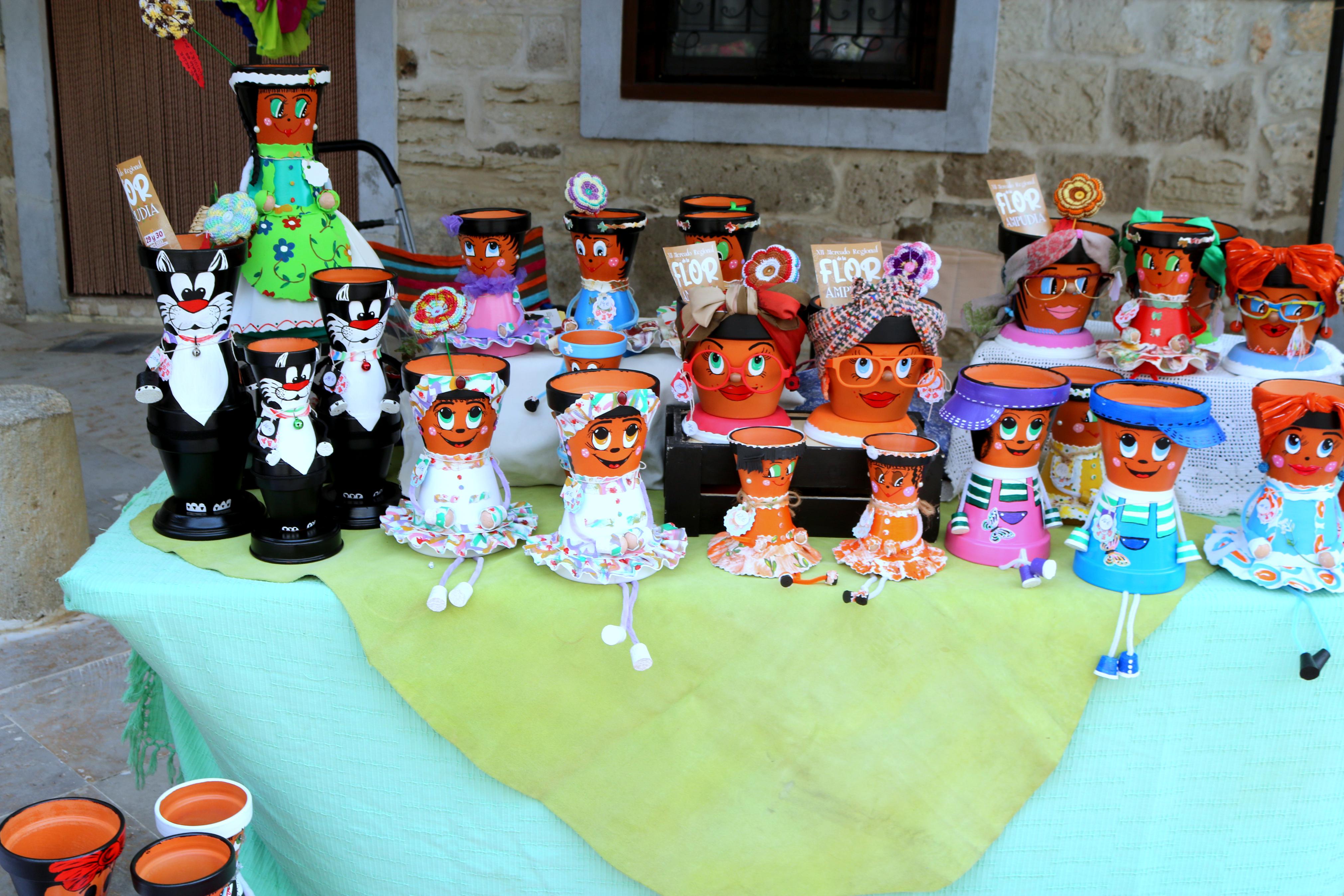 Ampudia celebra el XII Mercado Regional de la Flor