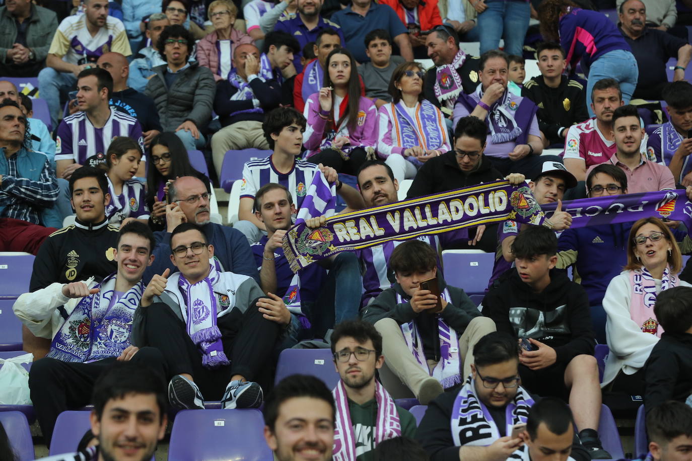 Búscate en la grada del Real Valladolid - Atlético de Madrid (1/3)