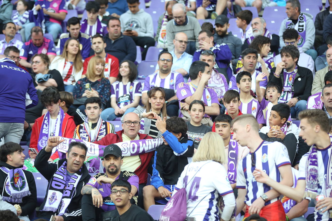 Búscate en la grada del Real Valladolid - Atlético de Madrid (2/3)