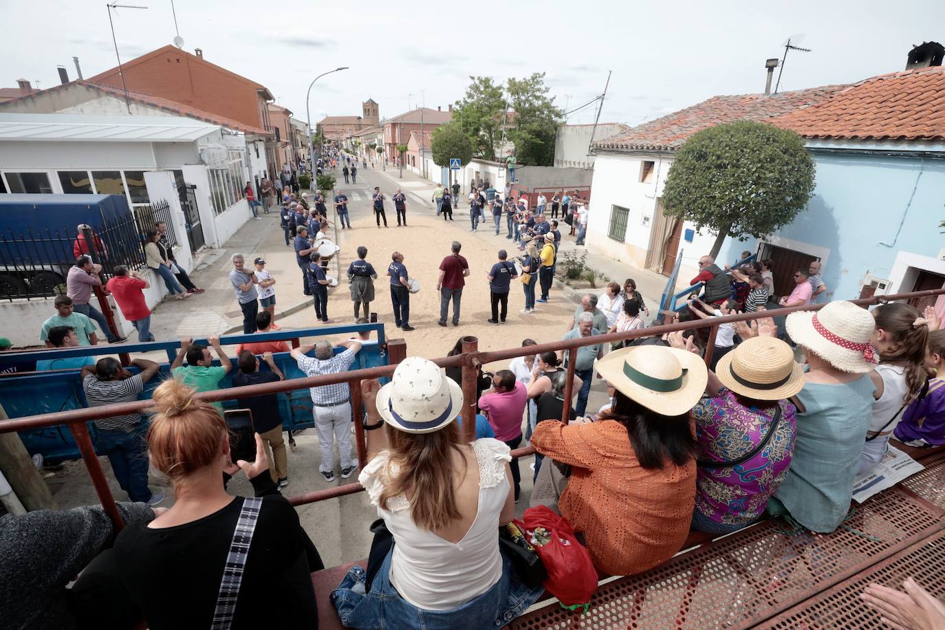 Encierro en la Seca con motivo de la Fiesta del Verdejo