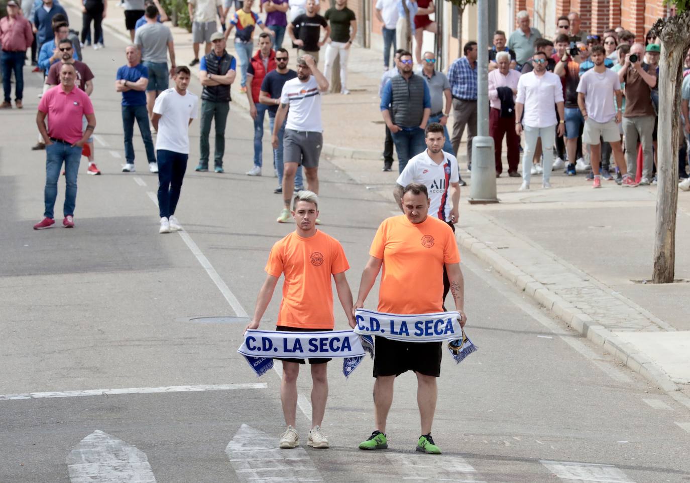 Encierro en la Seca con motivo de la Fiesta del Verdejo