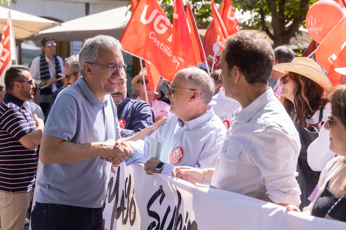 Manifestación del 1 de mayo en Valladolid