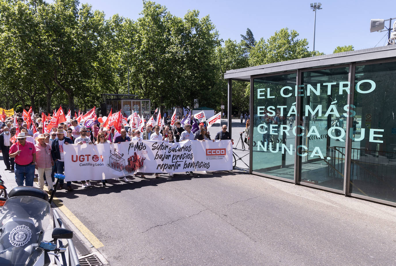 Manifestación del 1 de mayo en Valladolid