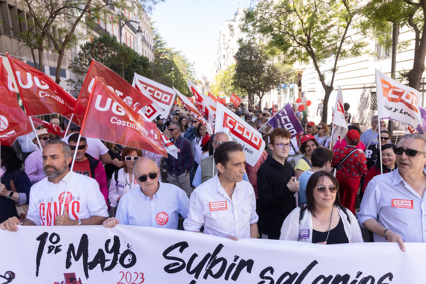 Manifestación del 1 de mayo en Valladolid