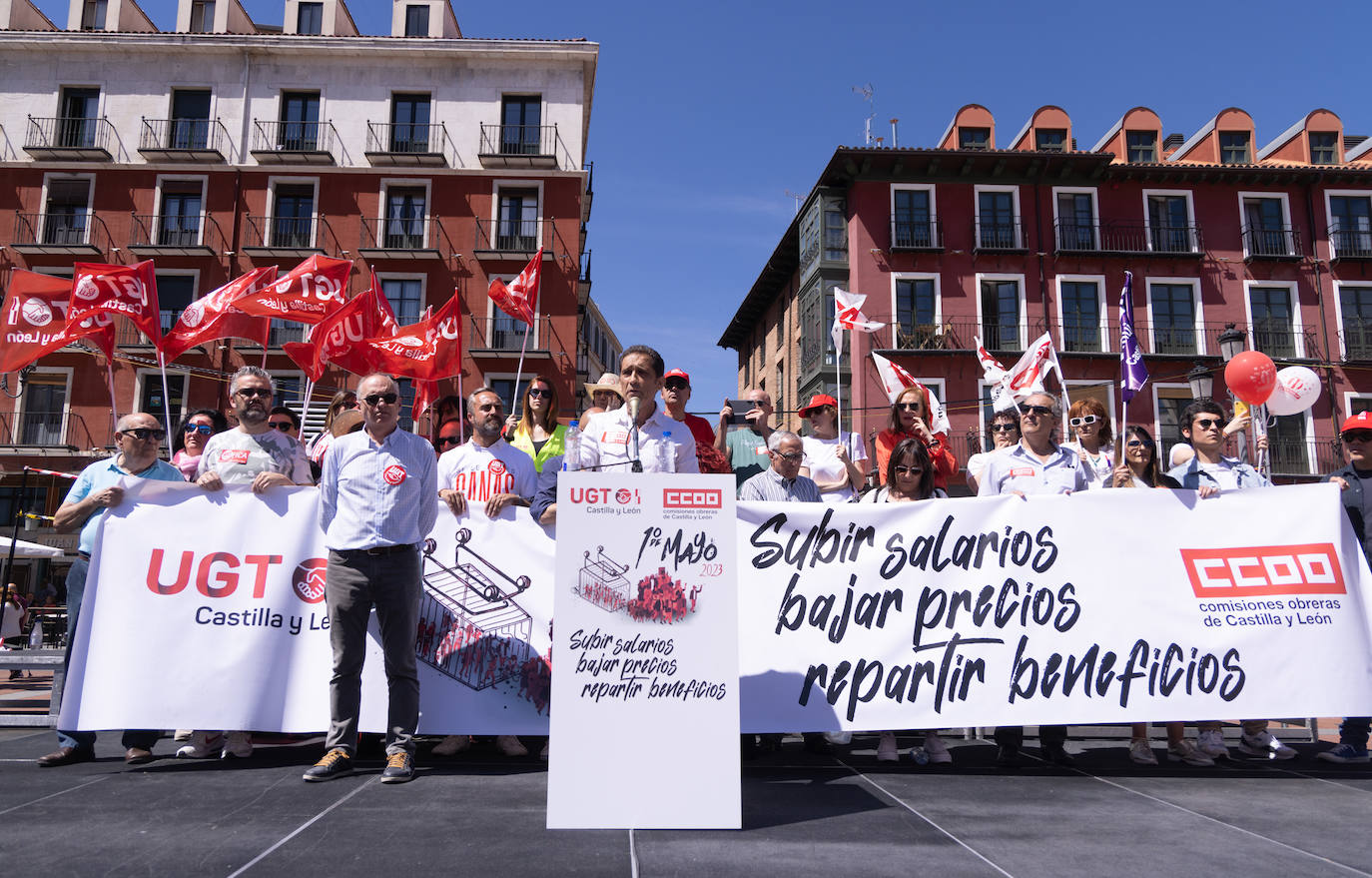 Manifestación del 1 de mayo en Valladolid