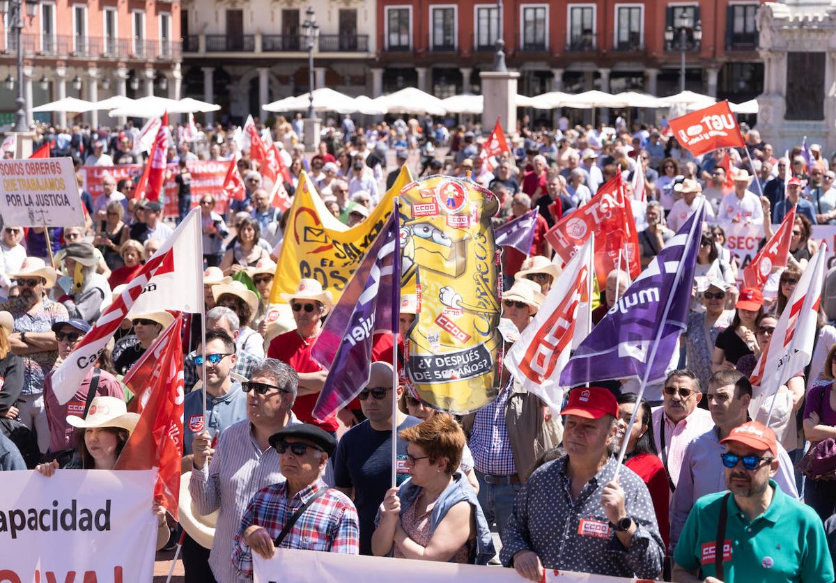 Manifestación del 1 de mayo en Valladolid