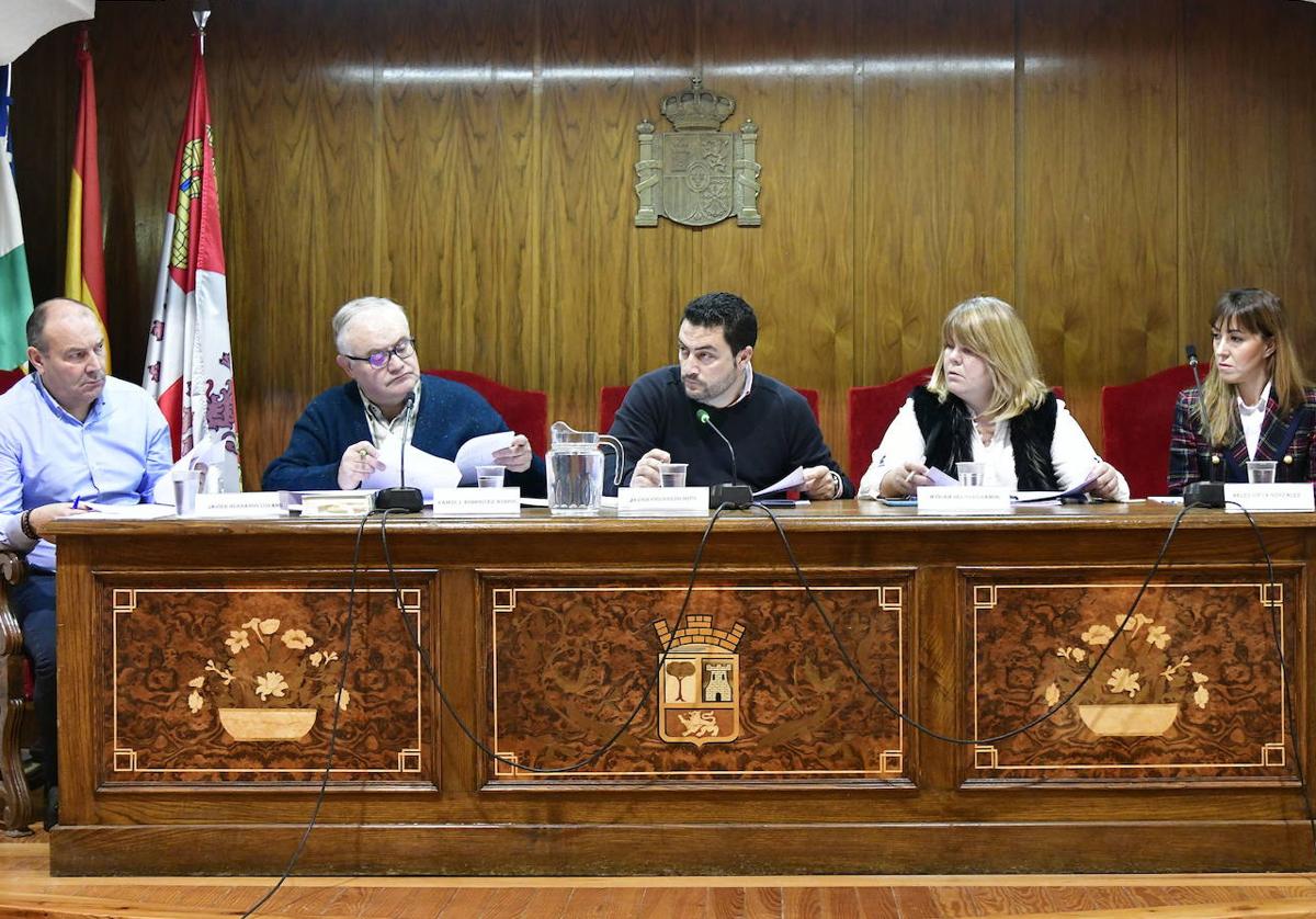 Pleno del Ayuntamiento de El Espinar en 2019, al comienzo del mandato.