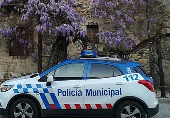 Vehículo de la Policía Municipal de Ponferrada.
