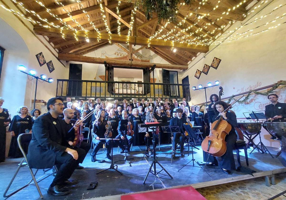 Concierto benéfico en el Esquileo de Cabanillas.