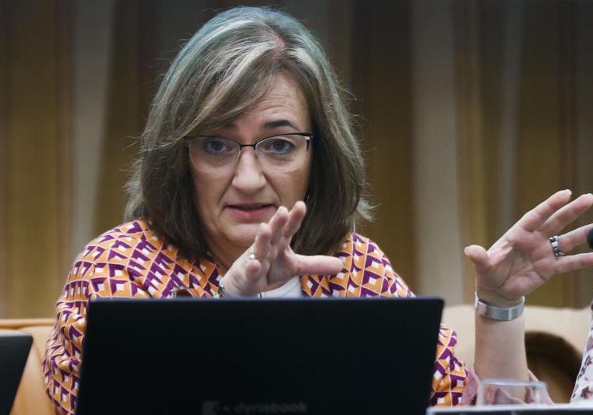 La presidenta de la Autoridad Independiente de Responsabilidad Fiscal (AIReF), Cristina Herrero Sánchez.