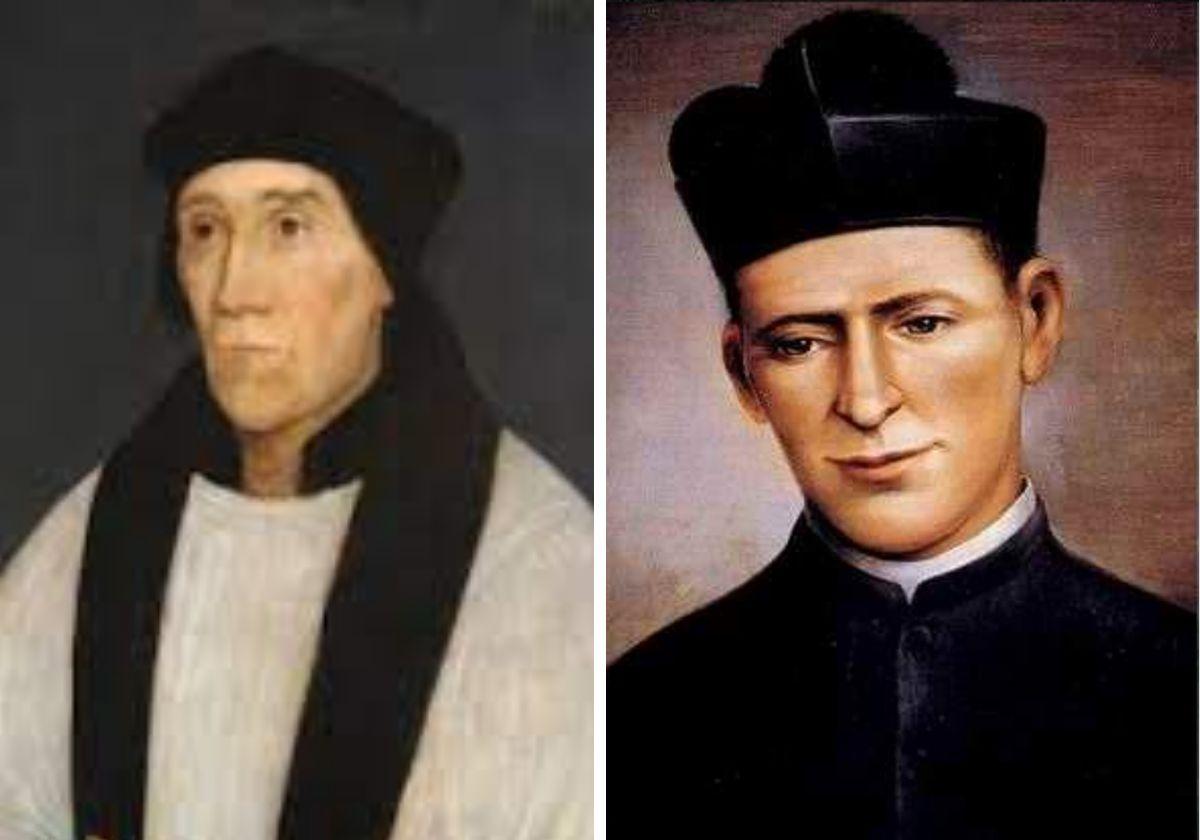 San Juan de Beverley y San Agustín Roscelli.