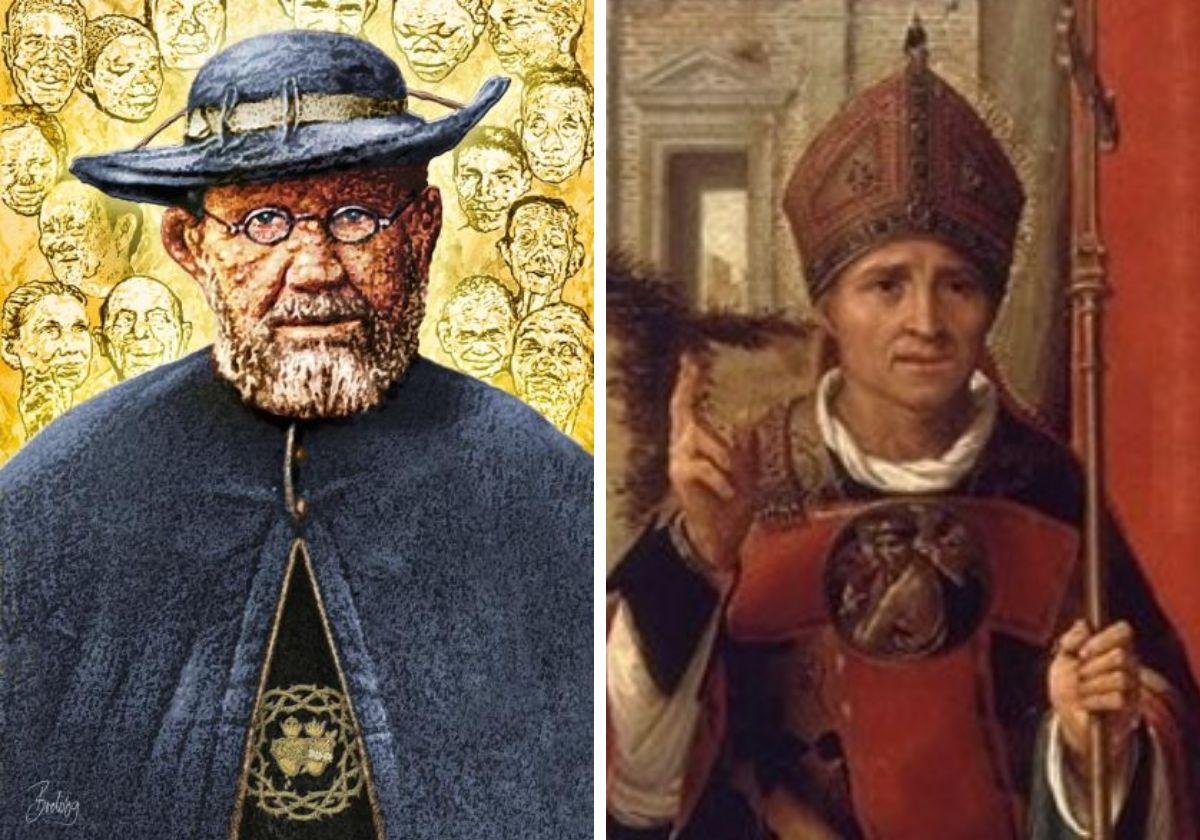 San Damián de Molokai y San Antonino de Florencia.