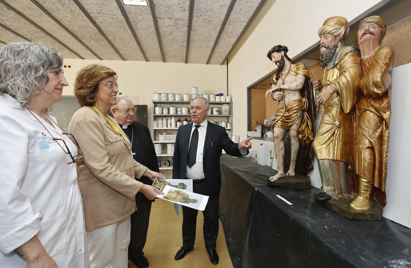 Mano de santo contra el deterioro artístico