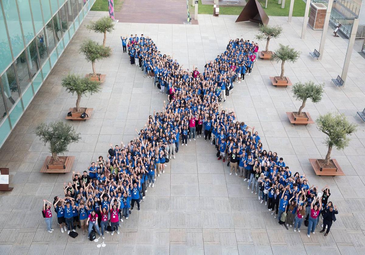 Participantes en el campus 'The Challenge', de EduCaixa.