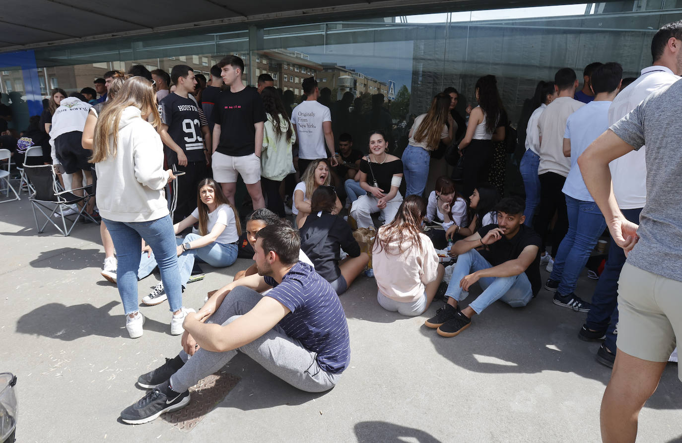 Venta de entradas de la fiesta de la ITA en La Balastera