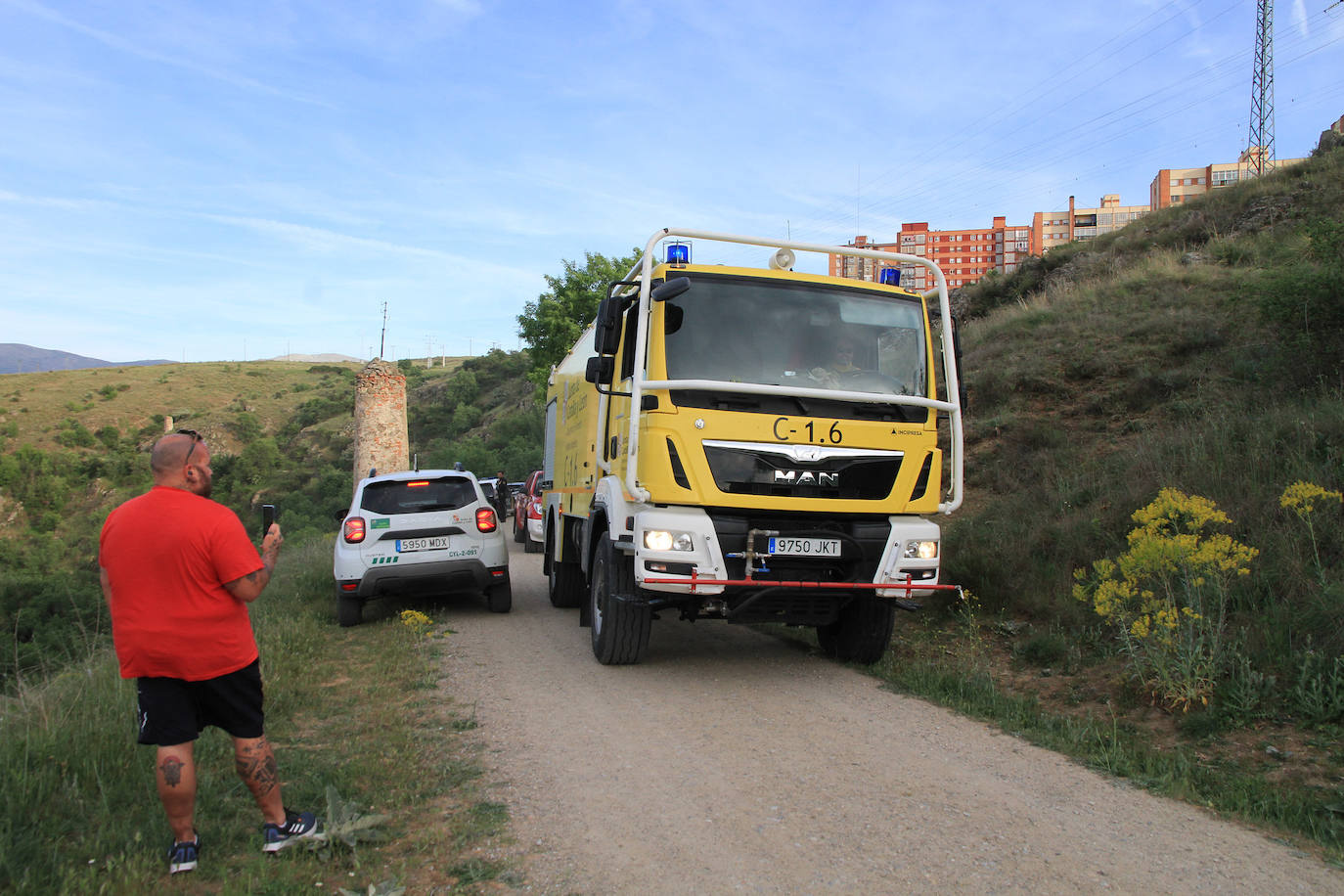 Incendio en La Hontanilla y Las Arenas