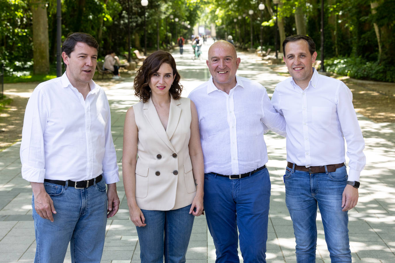 Ayuso visita Valladolid en la presentación de la candidatura del Partido Popular