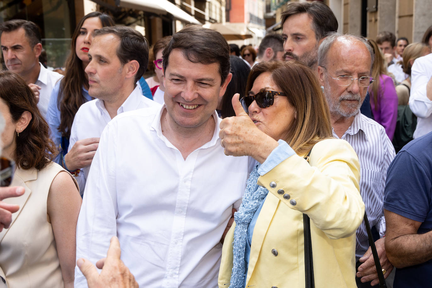 Ayuso visita Valladolid en la presentación de la candidatura del Partido Popular