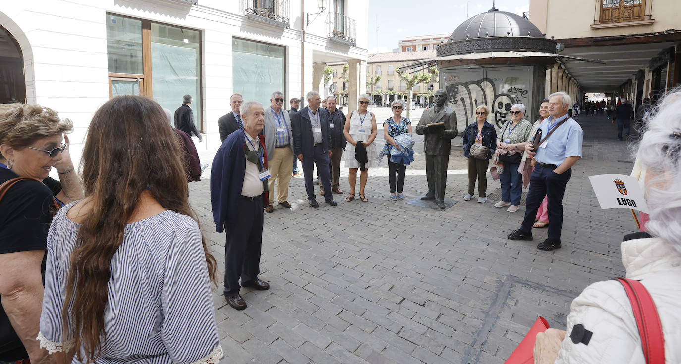 400 jubilados de Telefónica de la zona norte de España se reúnen en Palencia
