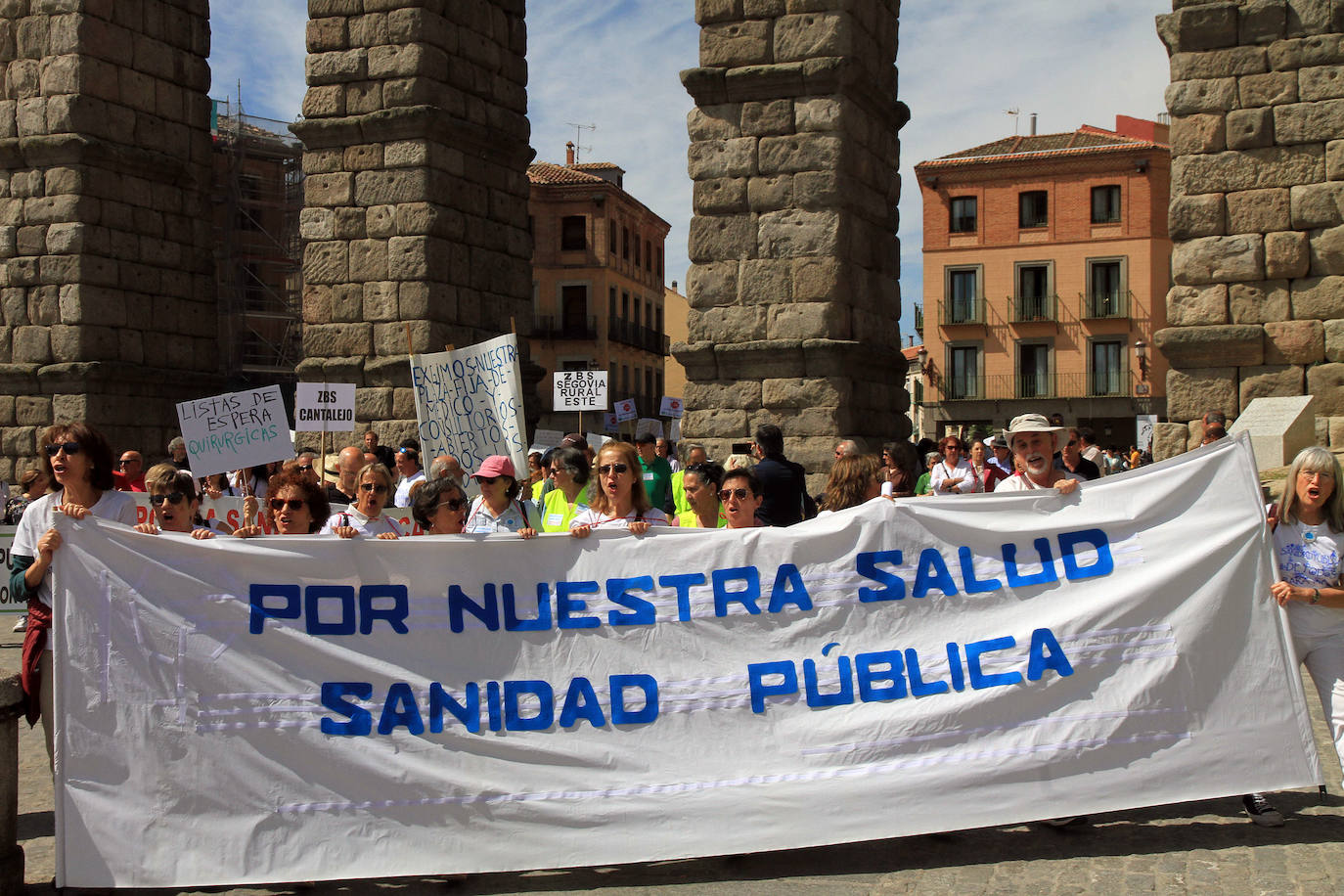 Clamor en Segovia por la sanidad pública