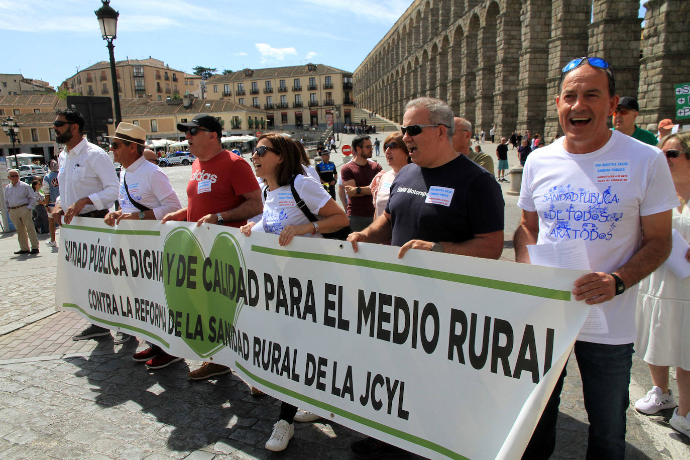 Clamor en Segovia por la sanidad pública