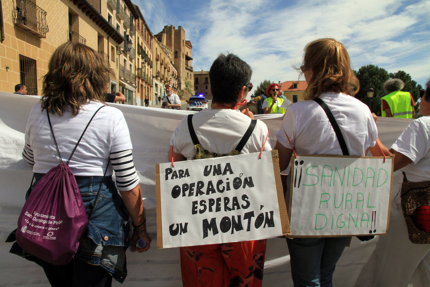 Clamor en Segovia por la sanidad pública