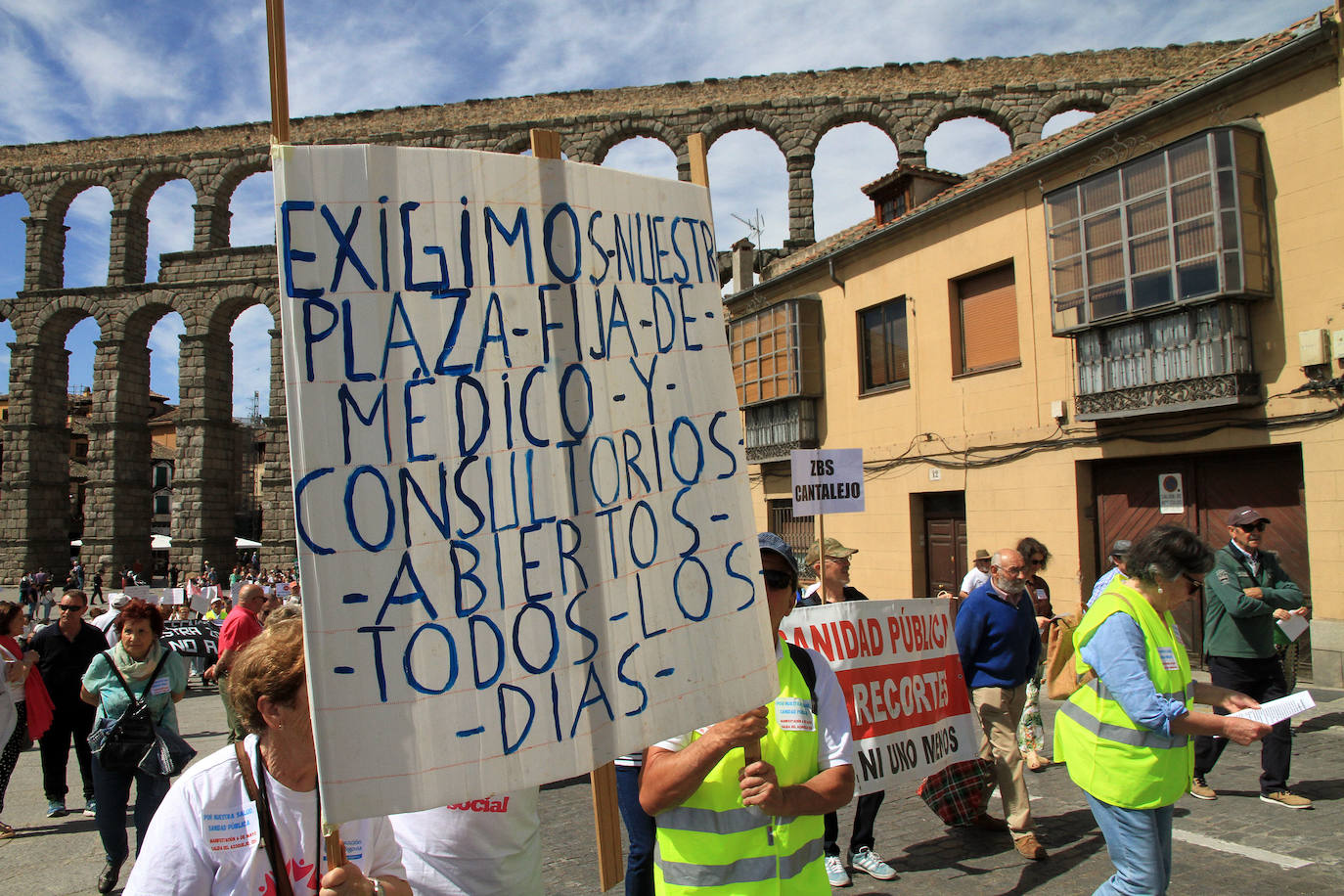 Clamor en Segovia por la sanidad pública