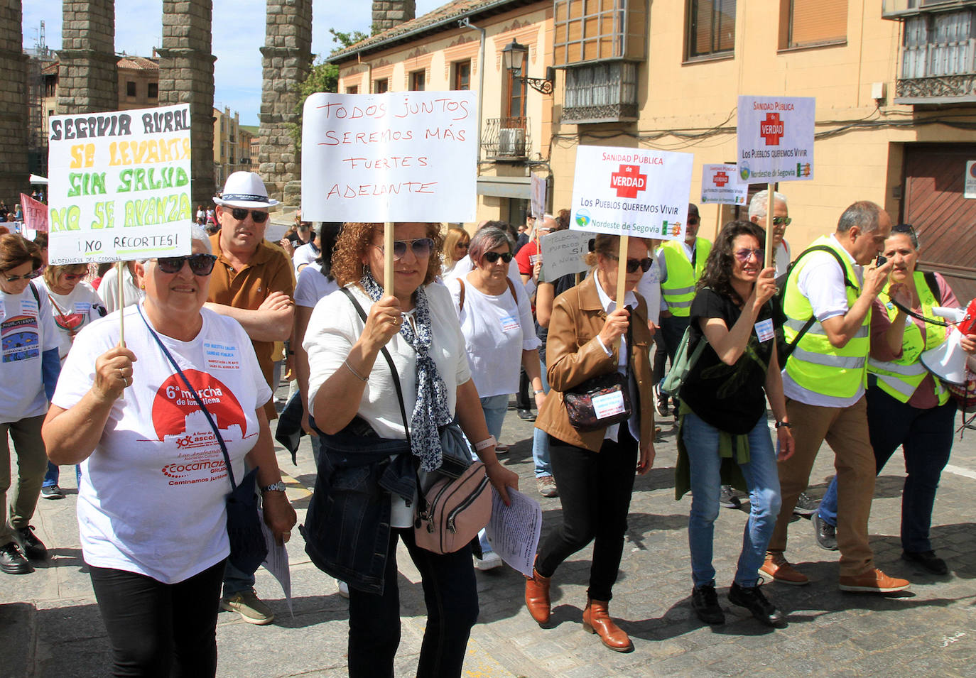 Clamor en Segovia por la sanidad pública