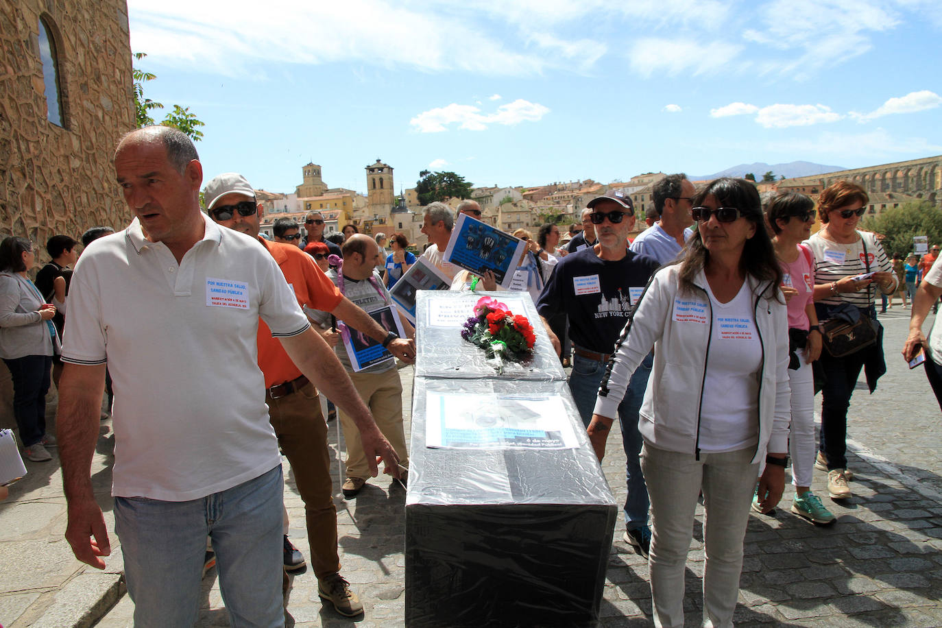 Clamor en Segovia por la sanidad pública