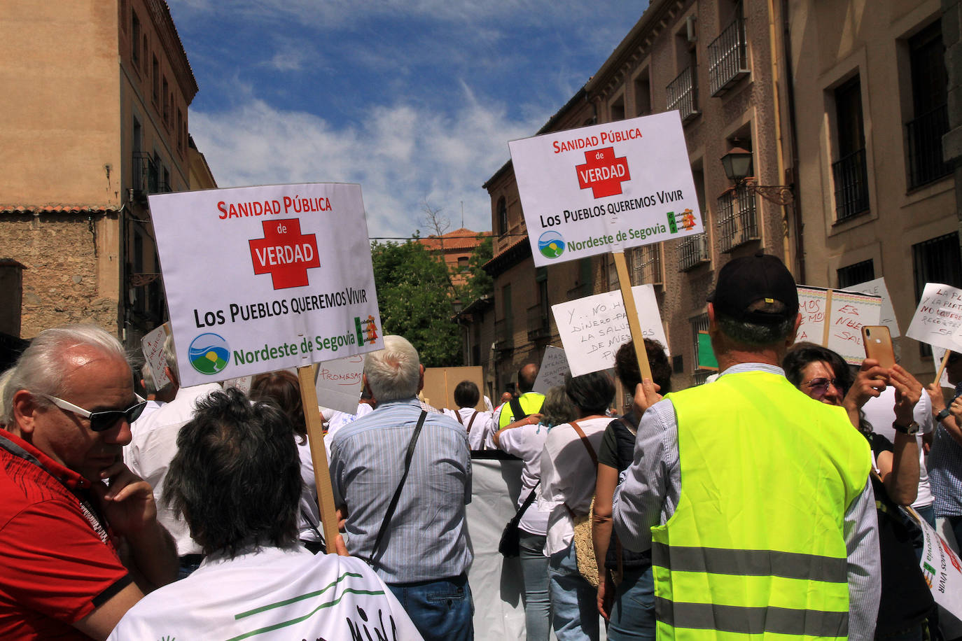 Clamor en Segovia por la sanidad pública