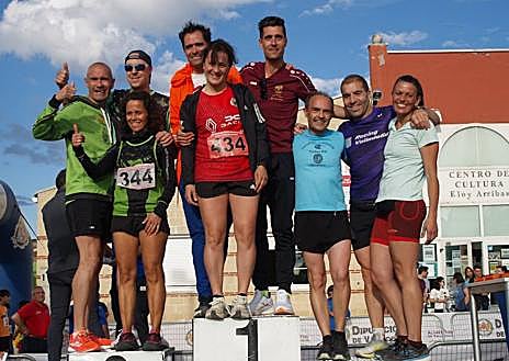 Imagen secundaria 1 - Hugo Tardón y Ana Isabel Villanueva dominan en el II Gran Premio del Piñón