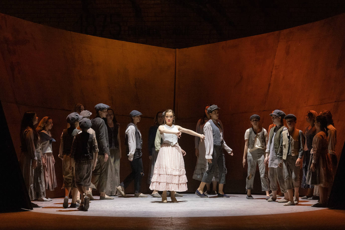 Imágenes de la ópera &#039;Carmen&#039; en su espectáculo del Teatro Calderón