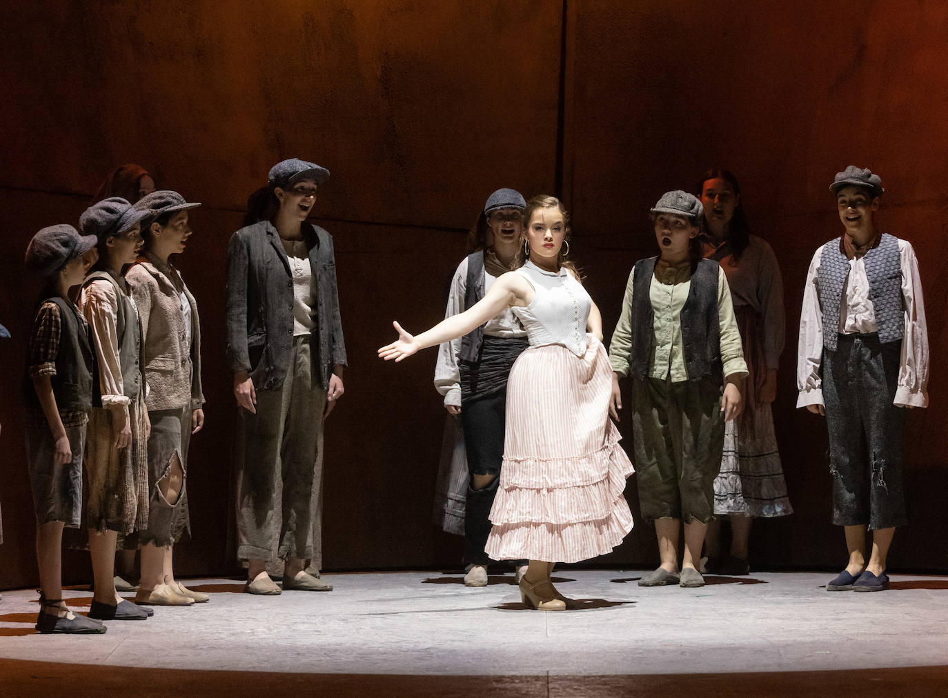 Imágenes de la ópera &#039;Carmen&#039; en su espectáculo del Teatro Calderón