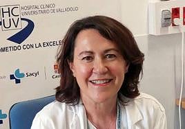 Mercedes Fernández, galardonada con el premio Enfermera del Año en Valladolid.