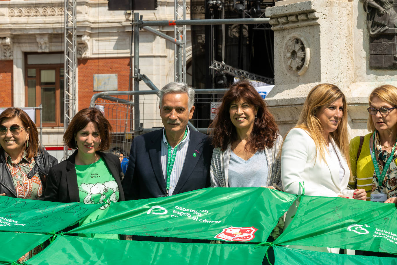 Día de la cuestación organizado por la Asociación Española contra el Cáncer