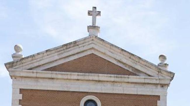 Imagen después - Un rayo destroza la cruz de la capilla de las Esclavas en Valladolid