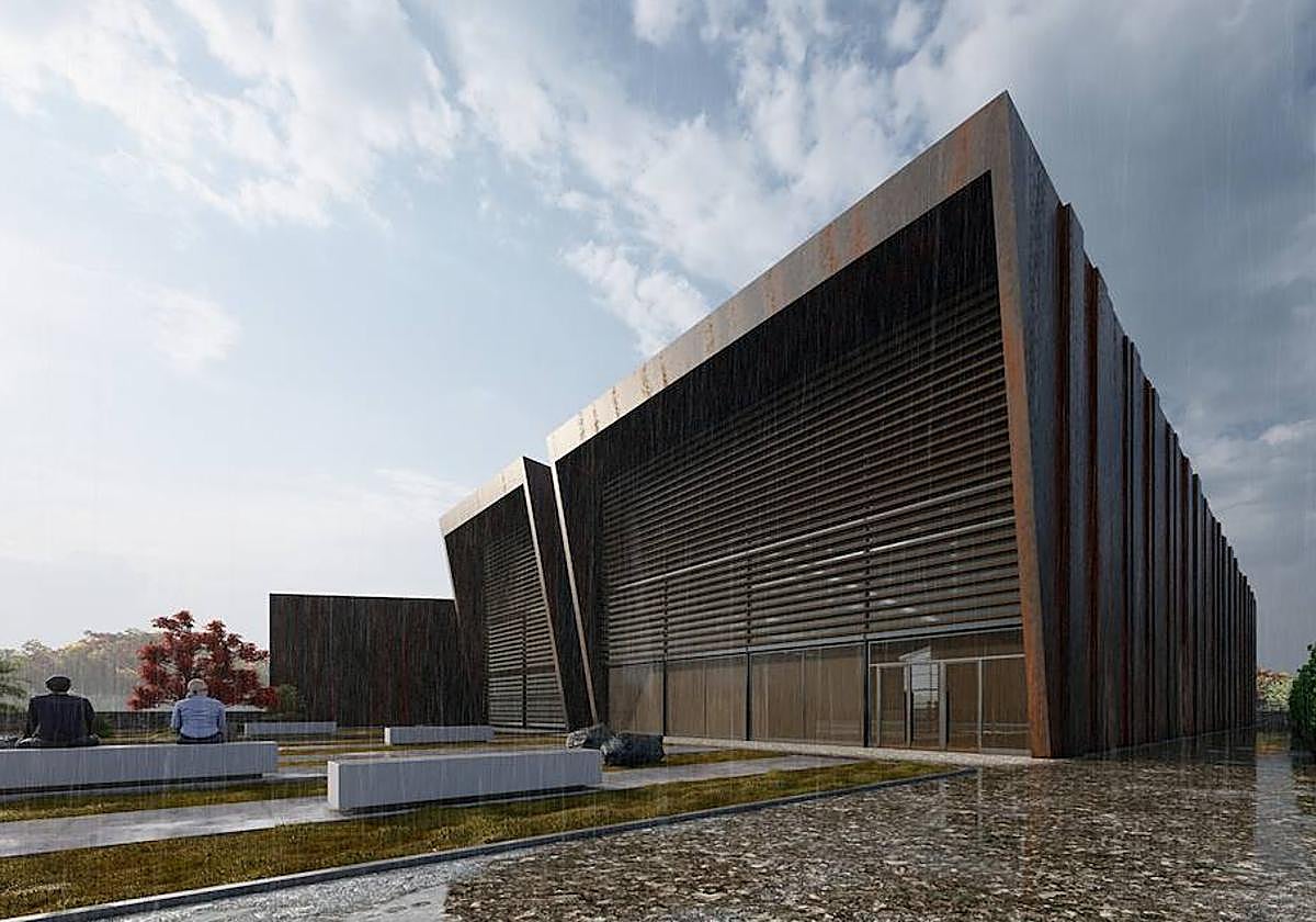 Recreación del diseño exterior que se quiere dar a la villa de La Tejada.