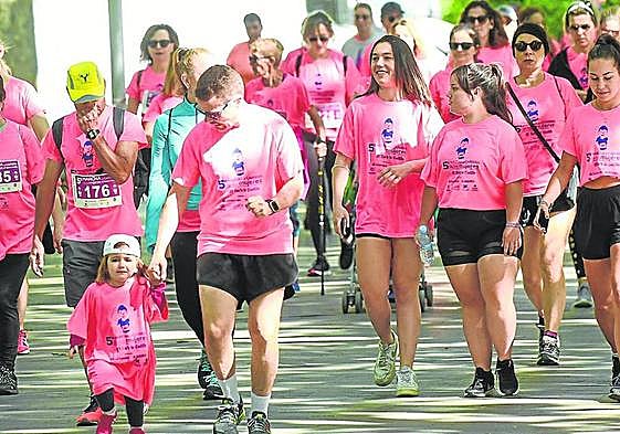 Participantes en la Marcha y Carrera de las Mujeres de 2022.