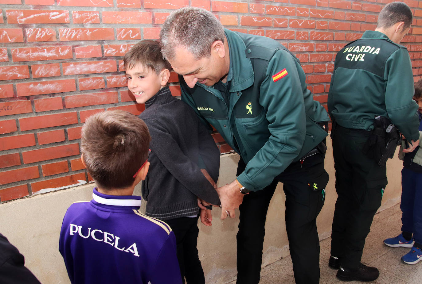 Exhibición de la Guardia Civil en Cuéllar